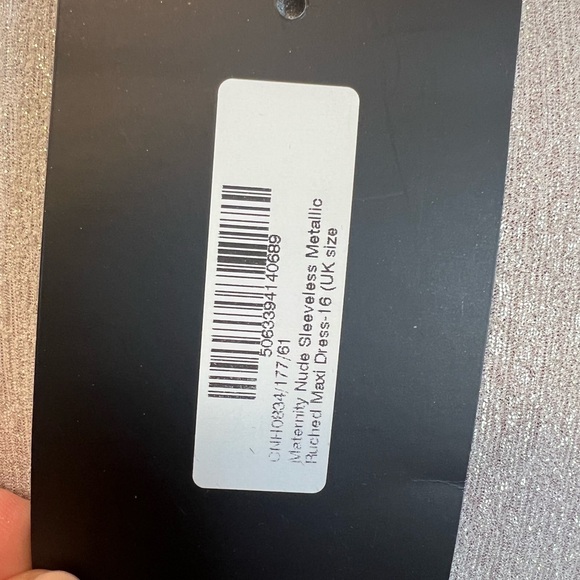 NWT PRETTY LITTLE THING MATERNITY dress (UK 16/ US 12) - Picture 5 of 7